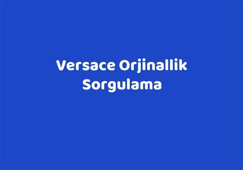 versace ürün sorgulama|versace clothing line.